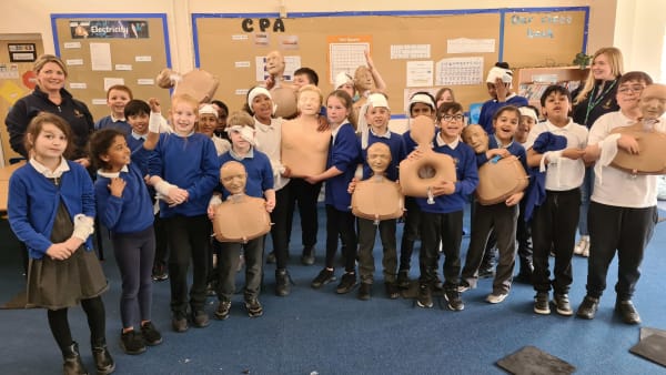 First Aid Teaching at New Marston Primary School